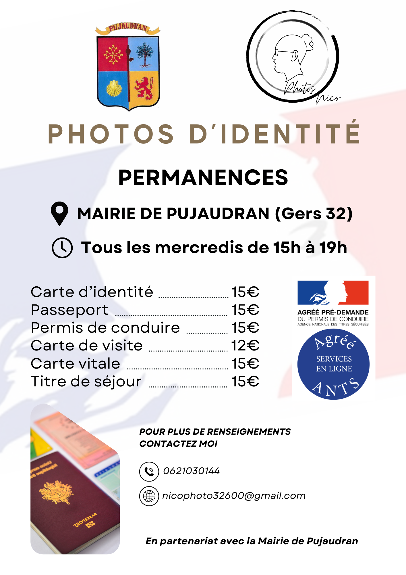 Réservation pour vos photos d'identité (CI, Pasport, Permis de conduire CV ) thumbnail