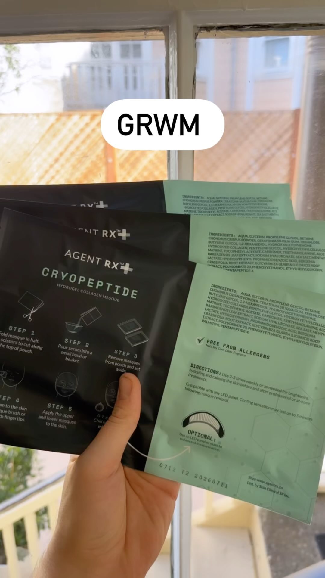Don't miss the goodies for a limited time 🎁 

❄️ CryoPeptide is great for calming, cooling, hydrating and reducing the a