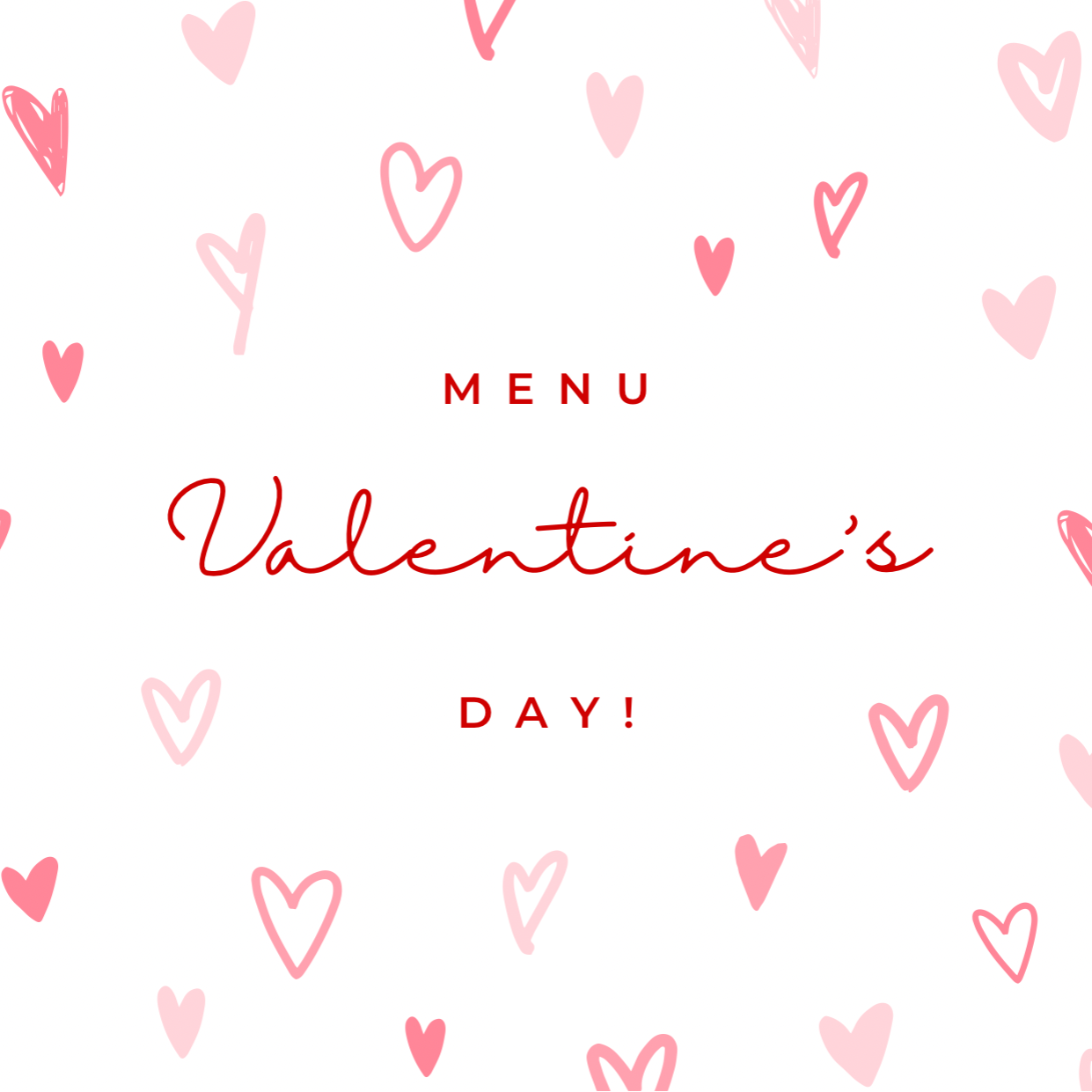 Menu - Valentines Day ❤️ thumbnail