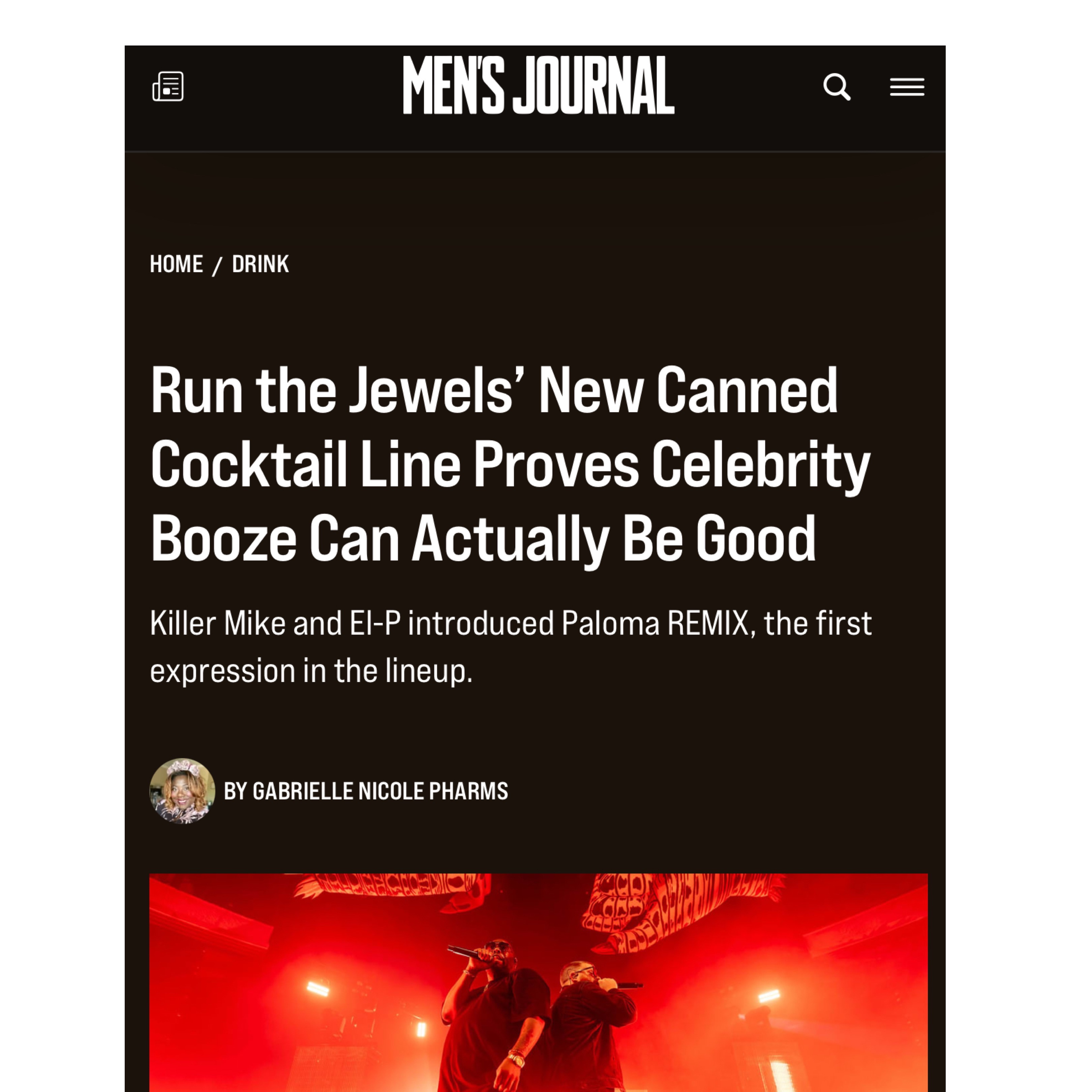 Run the Jewels’ New Canned Cocktail Line Proves Celebrity Booze Can Actually Be Good thumbnail