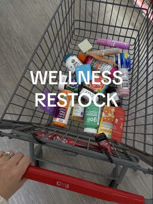 AD | To shop: comment “restock” below and I’ll send ya all the 🔗’s! 🤍 My fav new year restock on all our wellness goods 