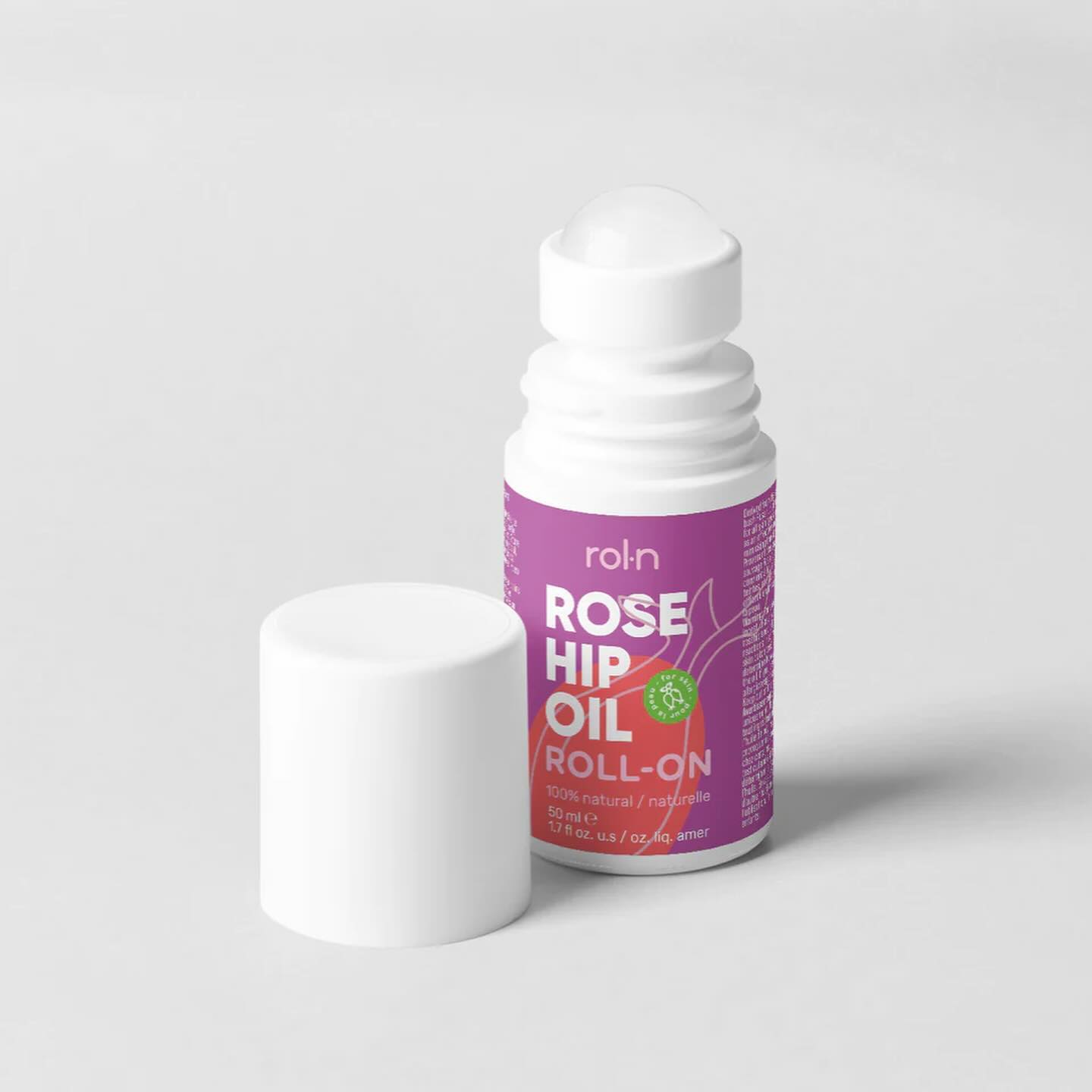 ✨ Introducing our latest skincare must-have: the Rosehip Seed Oil Roll-On! 🌿 Derived from the wild rosebush Rosa rubigin