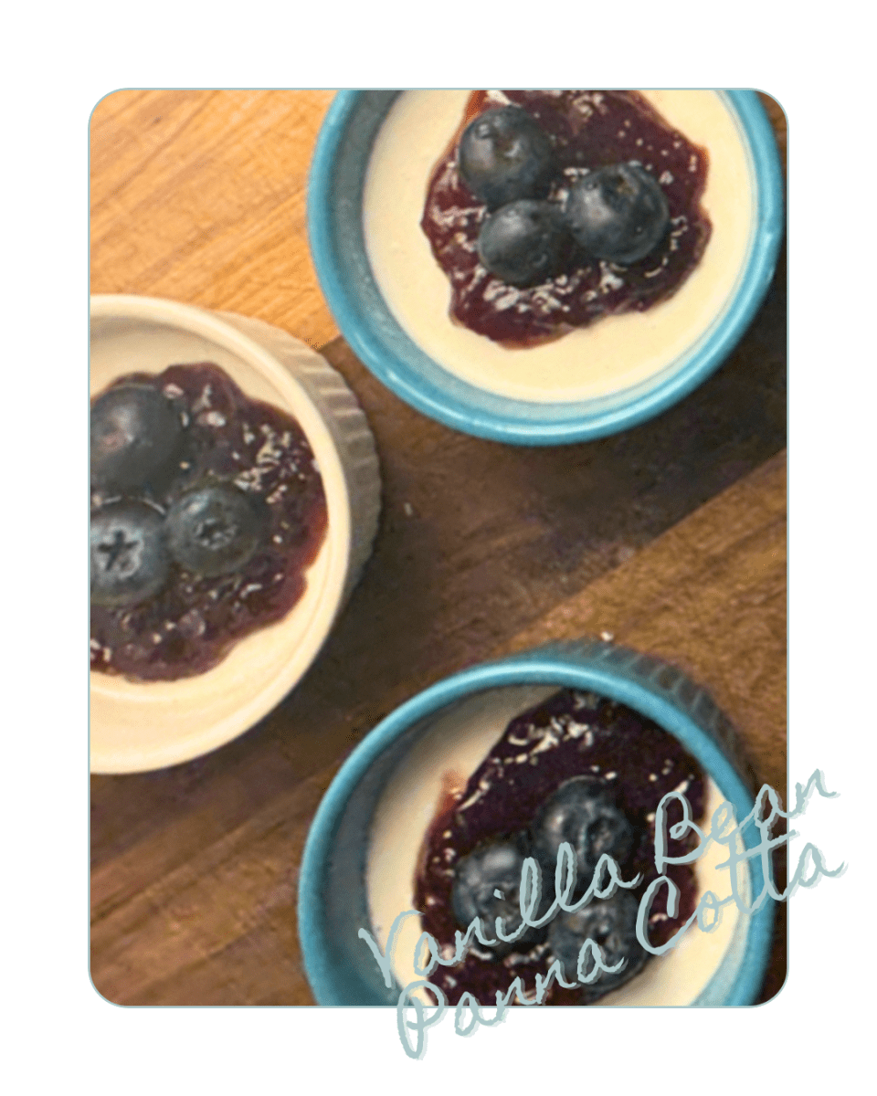 The Jeanie Jo & Joanna Project Recipe  97 of 457: Vanilla Bean Panna Cotta thumbnail