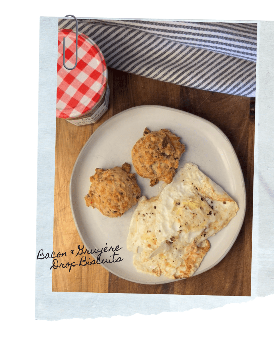 The Jeanie Jo & Joanna Project Recipe 83 of 457: Bacon & Gruyère Drop Biscuits thumbnail