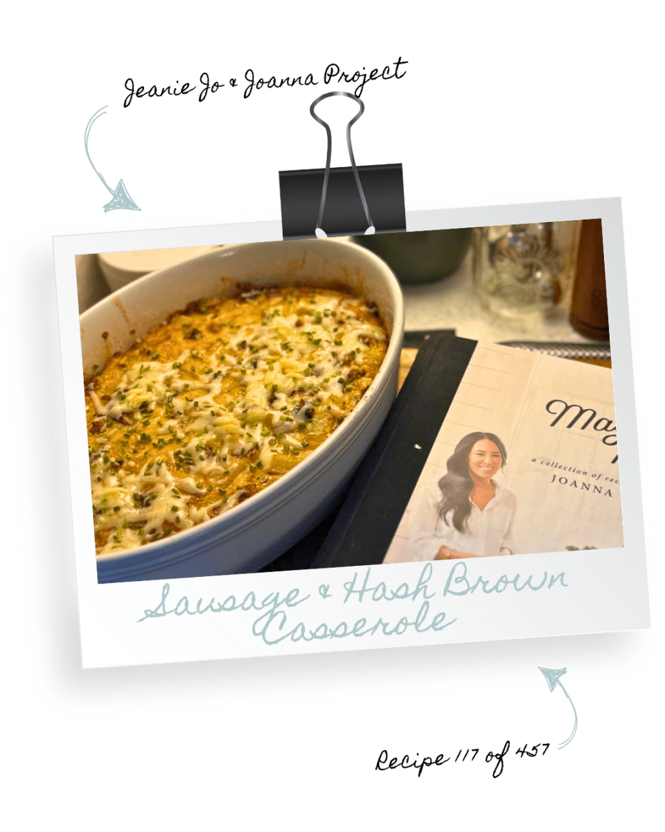 The Jeanie Jo & Joanna Project Recipe 117 of 457: Sausage & Hash Brown Casserole thumbnail