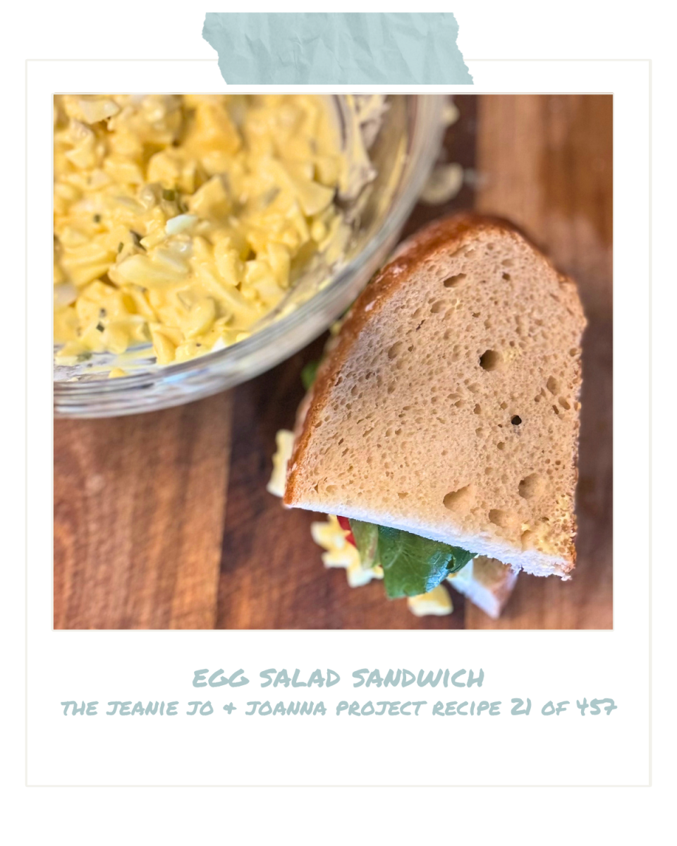 The Jeanie Jo & Joanna Project Recipe 21 of 457: Egg Salad Sandwich thumbnail