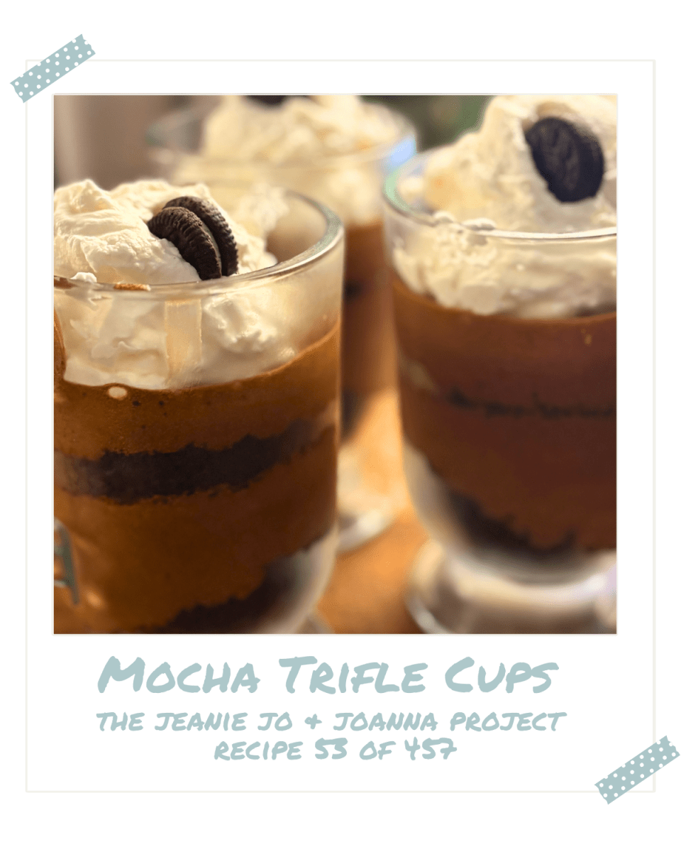 The Jeanie Jo & Joanna Project Recipe 53 of 457: Mocha Trifle Cups thumbnail