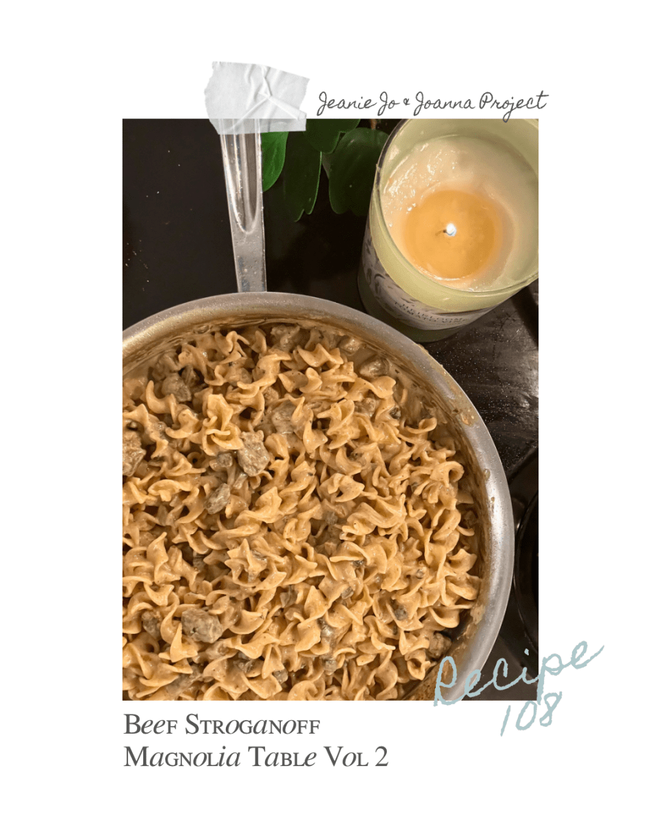 The Jeanie Jo & Joanna Project Recipe 108 of 457: Beef Stroganoff thumbnail
