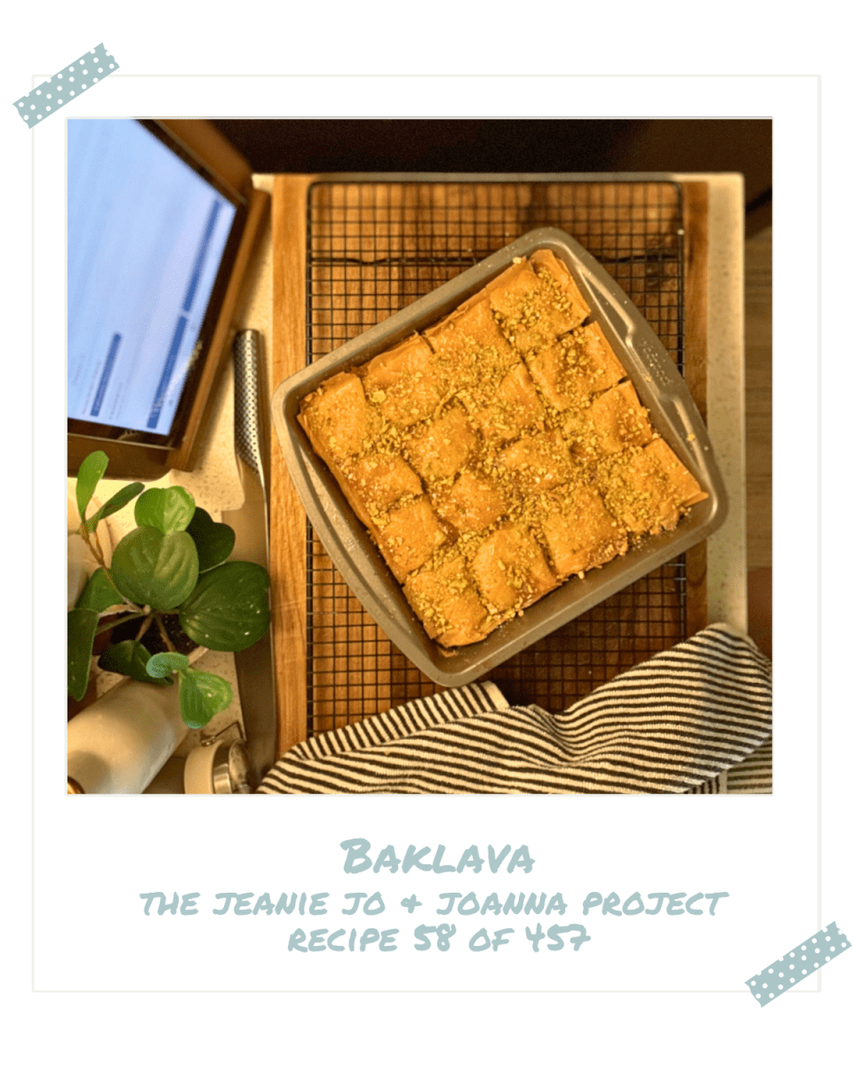 The Jeanie Jo & Joanna Project Recipe 58 of 457: Baklava thumbnail