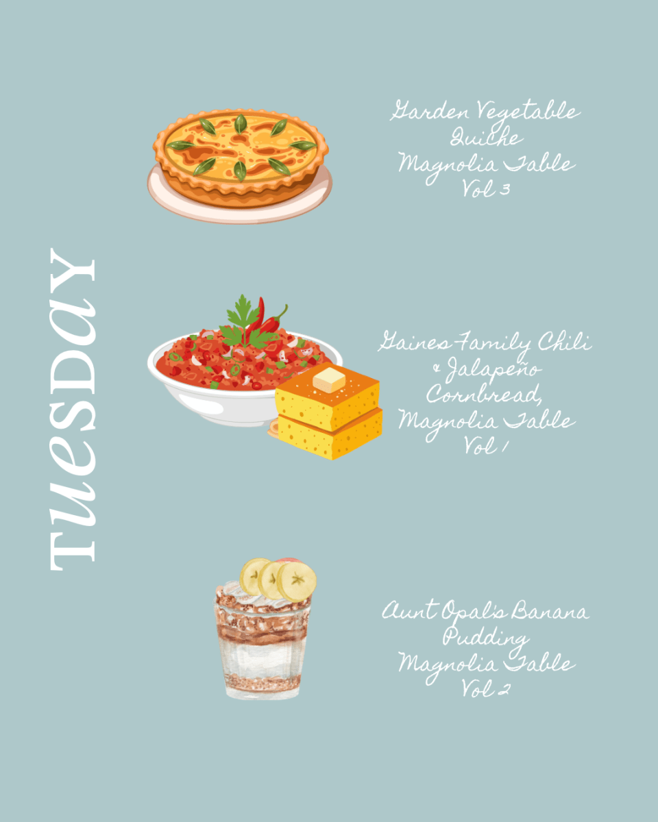 Tuesday, October 28, 2025 Menu thumbnail