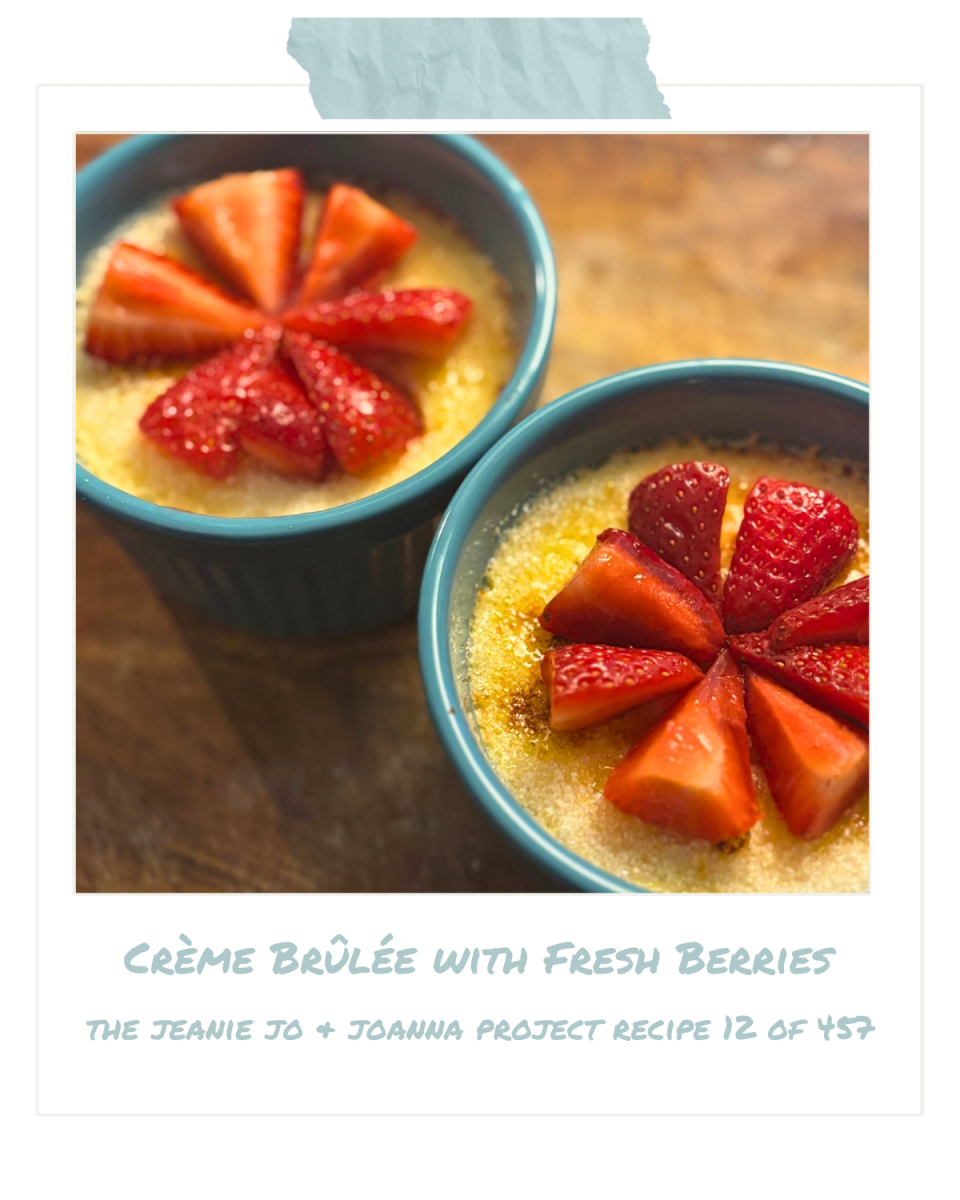 The Jeanie Jo & Joanna Project Recipe 12 of 457: Crème Brûlée with Fresh Berries thumbnail