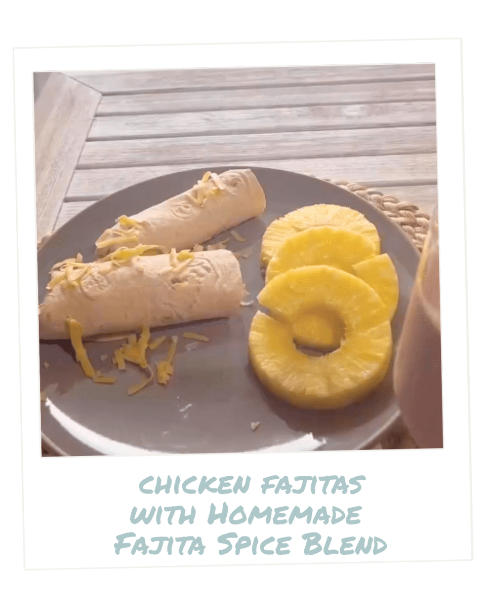 Chicken Fajitas with Homemade Fajita Spice Blend thumbnail