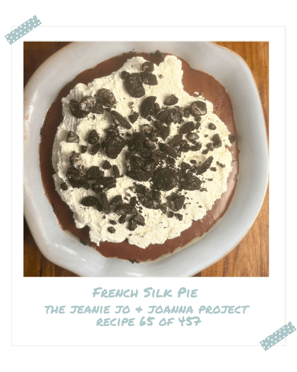 The Jeanie Jo & Joanna Project Recipe 65 of 457: French Silk Pie thumbnail