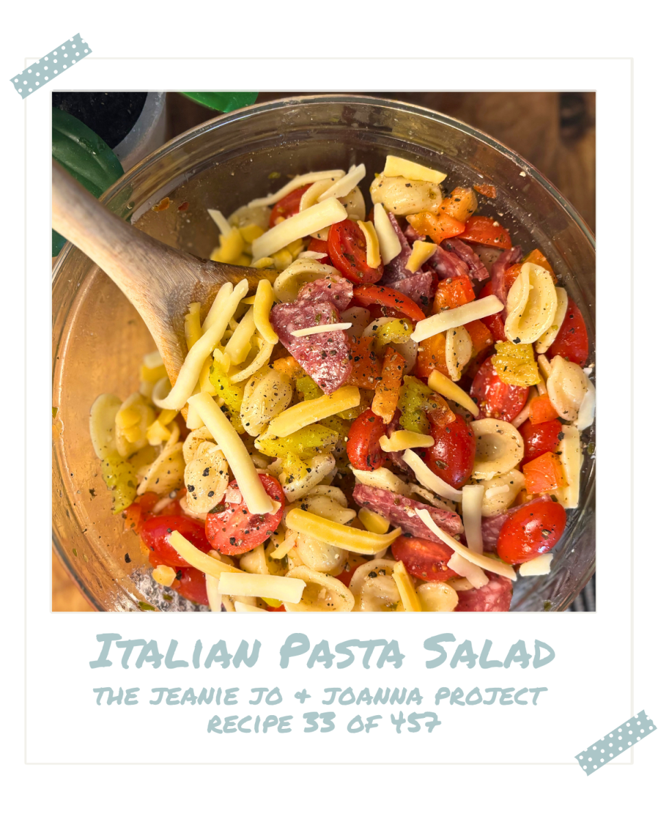 The Jeanie Jo & Joanna Project Recipe 33 of 457: Italian Pasta Salad thumbnail
