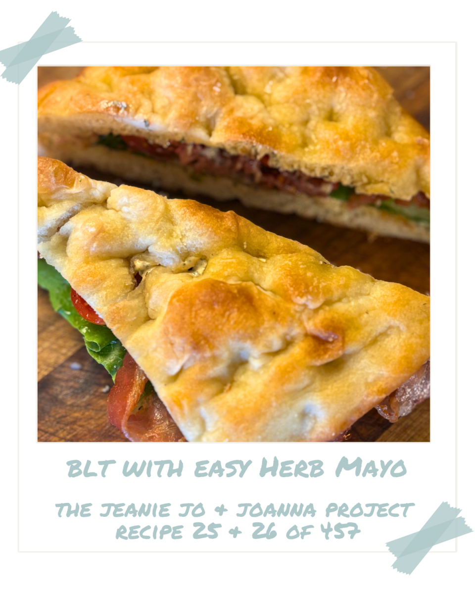The Jeanie Jo & Joanna Project Recipe 25 & 26 of 457:  BLT with Easy Herb Mayo thumbnail