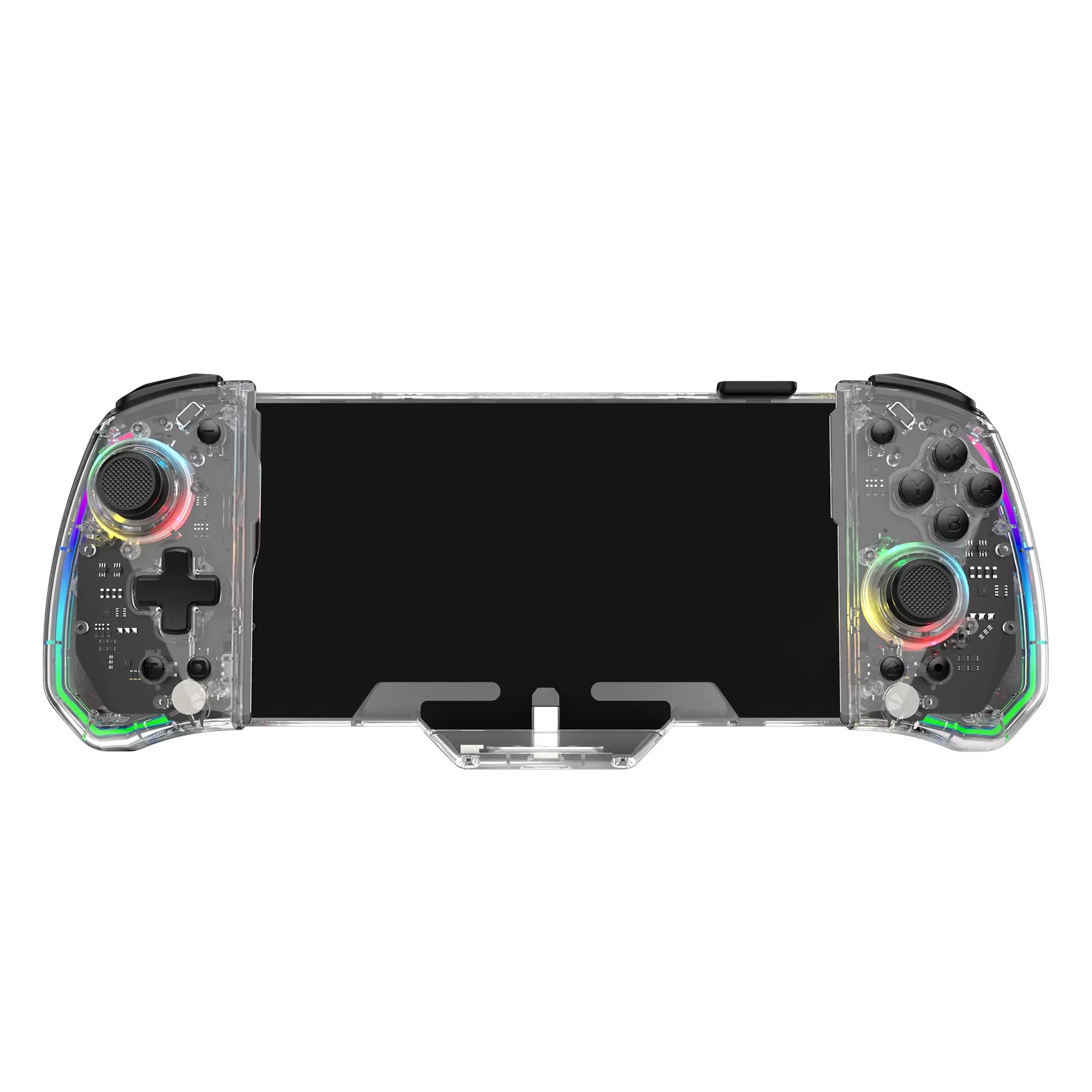 Controlador aprimorado sem zona morta para interruptor/interruptor modo portátil oled, luz led ajustável, design ergonômico, giroscópio de 6 eixos, turb0 thumbnail