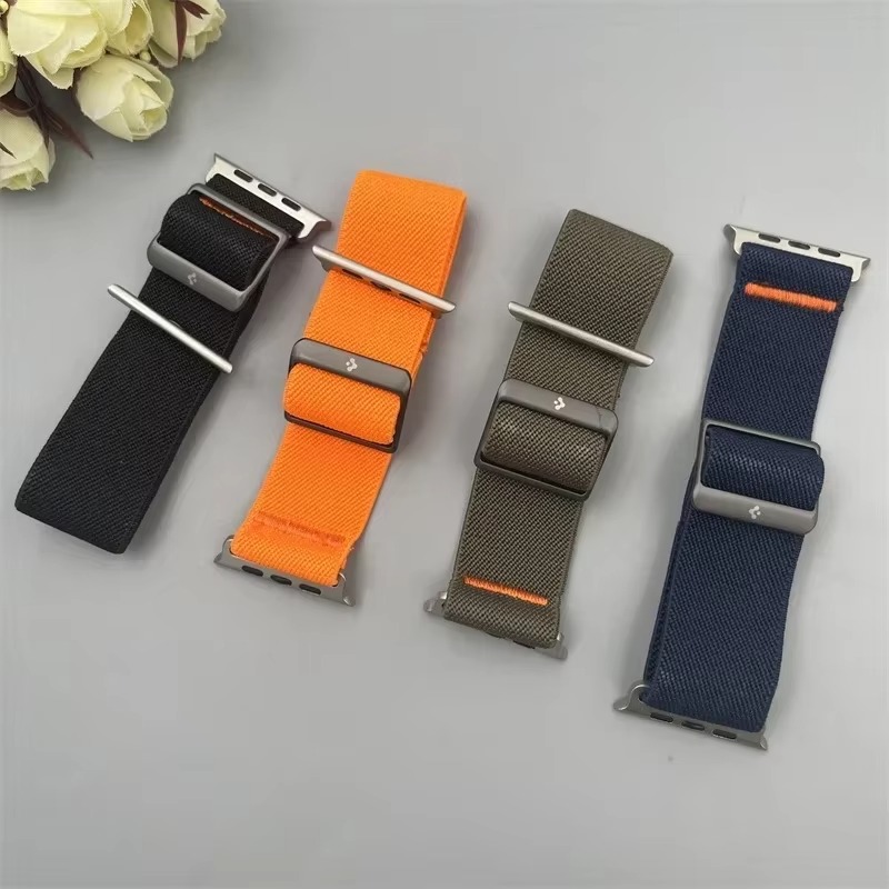 Pulseira de Nylon DuraPro-Flex para Apple Watch, Série Ultra 8, SE2, 7, SE, 6, 5, 4, 3, 1, 2, Compatível com 49mm, 45mm, 44 milímetros, 42 milímetros thumbnail