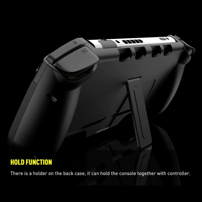 OLED In-line Game Controller com Vibração, Punho de Giroscópio de 6 Eixos, Função Stand, Armazenamento de Disco de Jogo, Aplicável ao Switch, Switch, Switch thumbnail