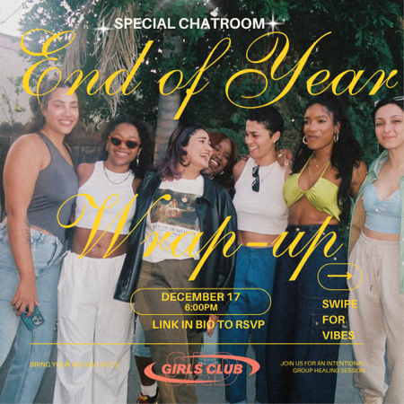 12/17 Special Chatroom event thumbnail