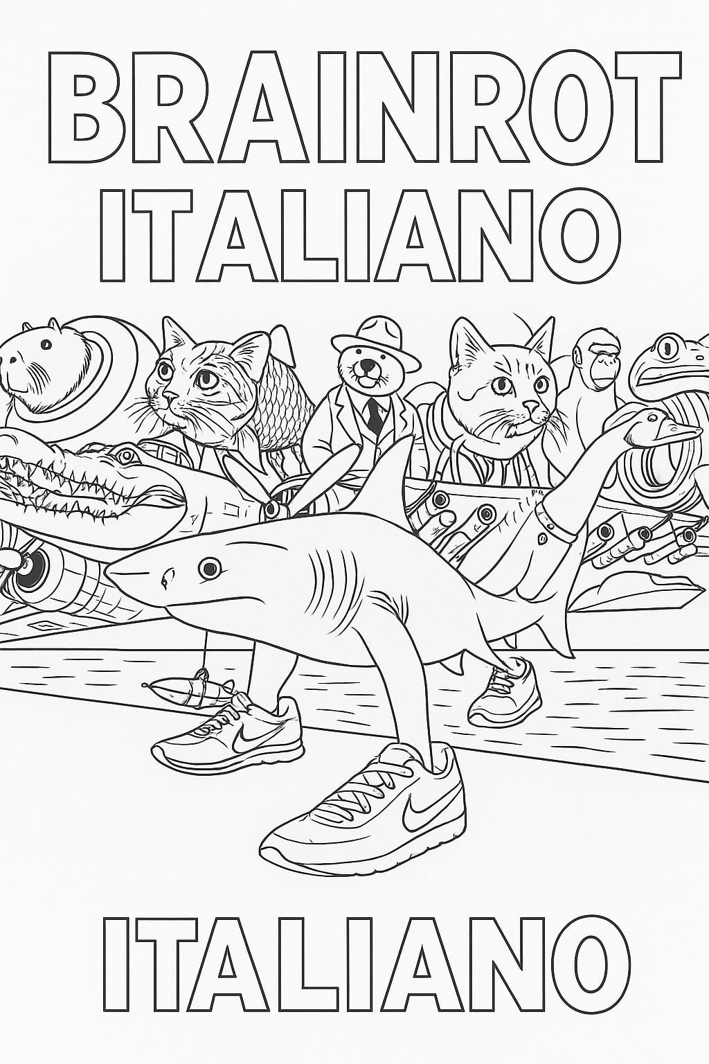 Livro de colorir BrainHot Italiano thumbnail