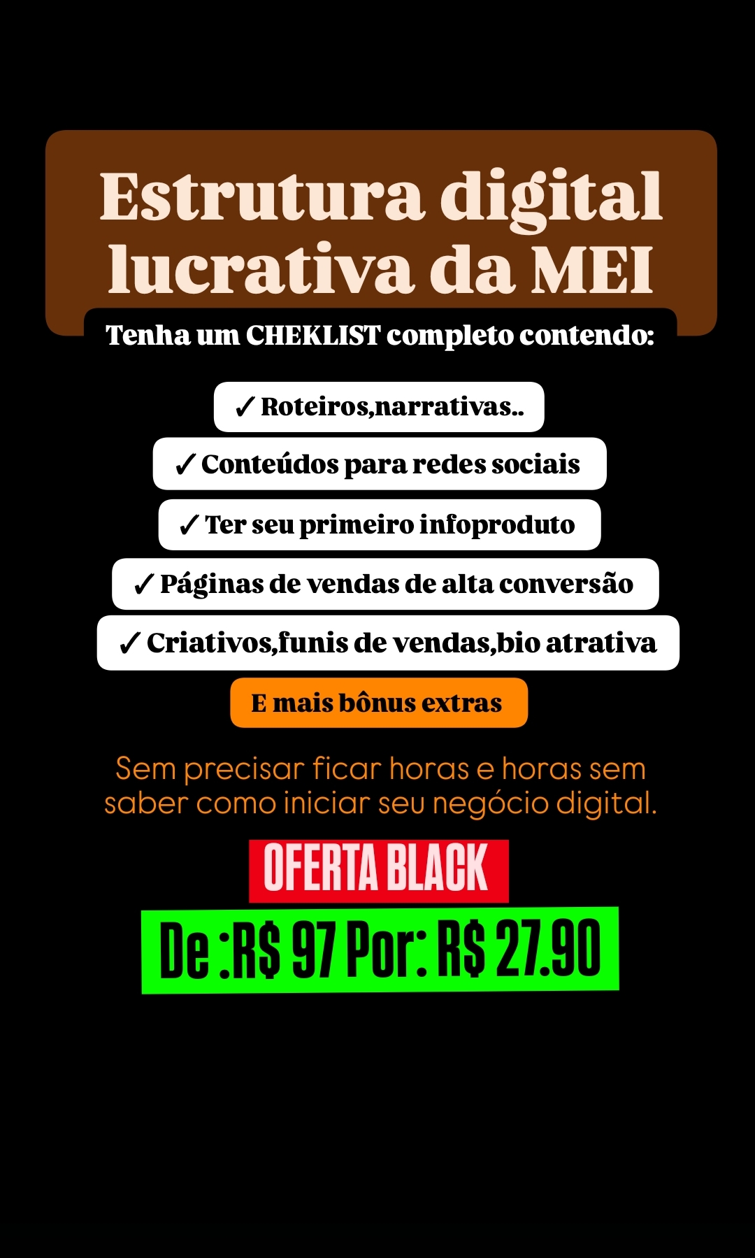 CHEKLIST ESTRUTURA DIGITAL LUCRATIVA DA MEI thumbnail