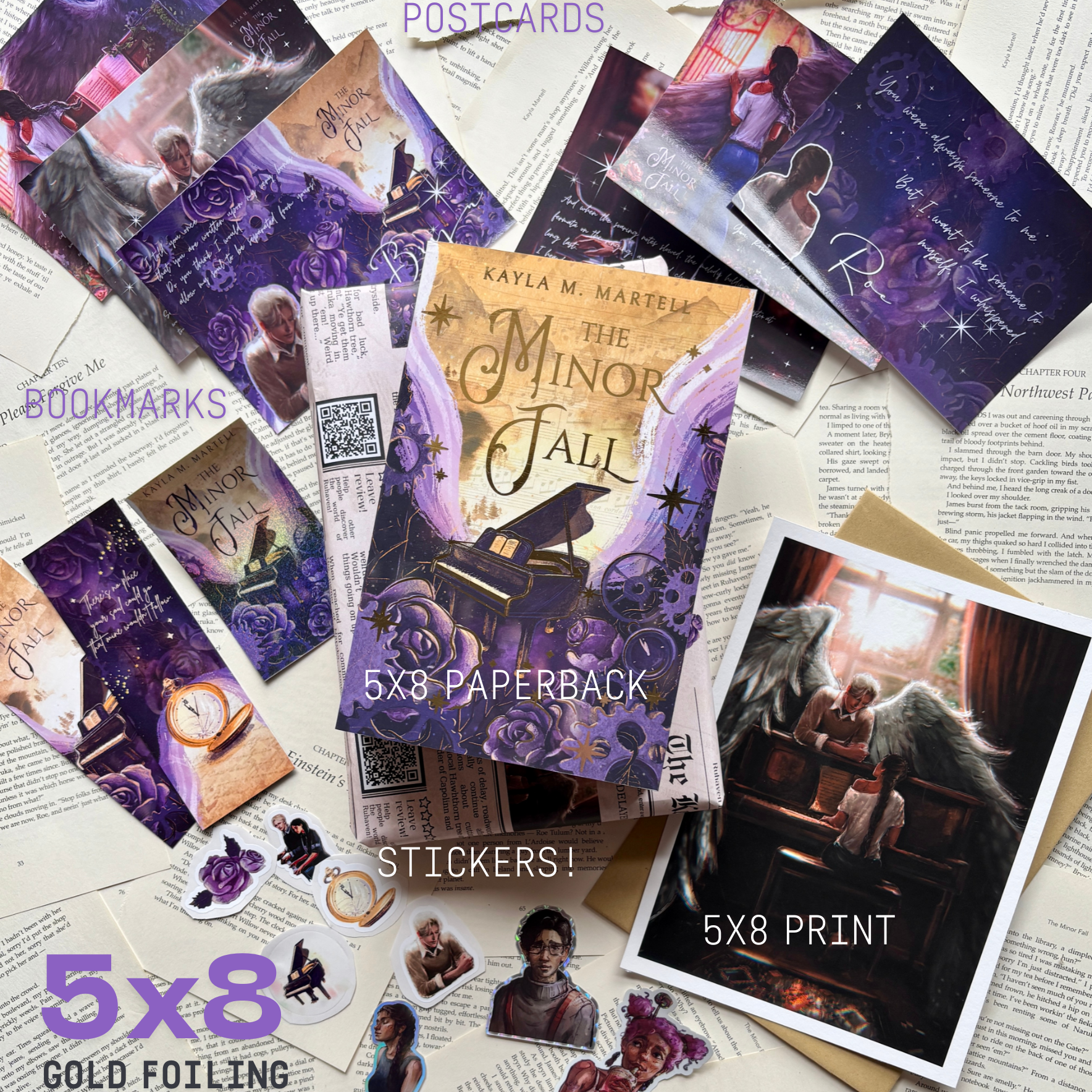 The Minor Fall Paperback (Special Edition) Signed by the Author, Limited Edition Print thumbnail