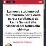 ReWriters - La nuova stagione del femminismo parte dalla parola sorellanza thumbnail