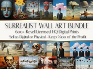 Surrealist Wall Art Bundle-COMPRE AQUI thumbnail