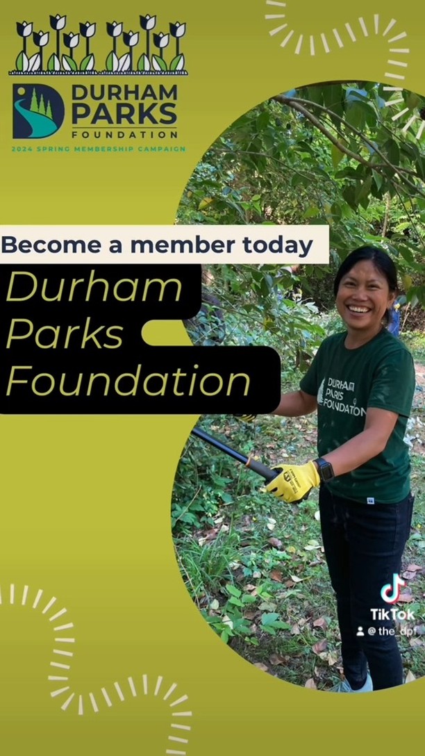 Join TODAY and help expand parks, trails, and open space in Durham! durhamparksfoundation.org/membership
#BullCityParks