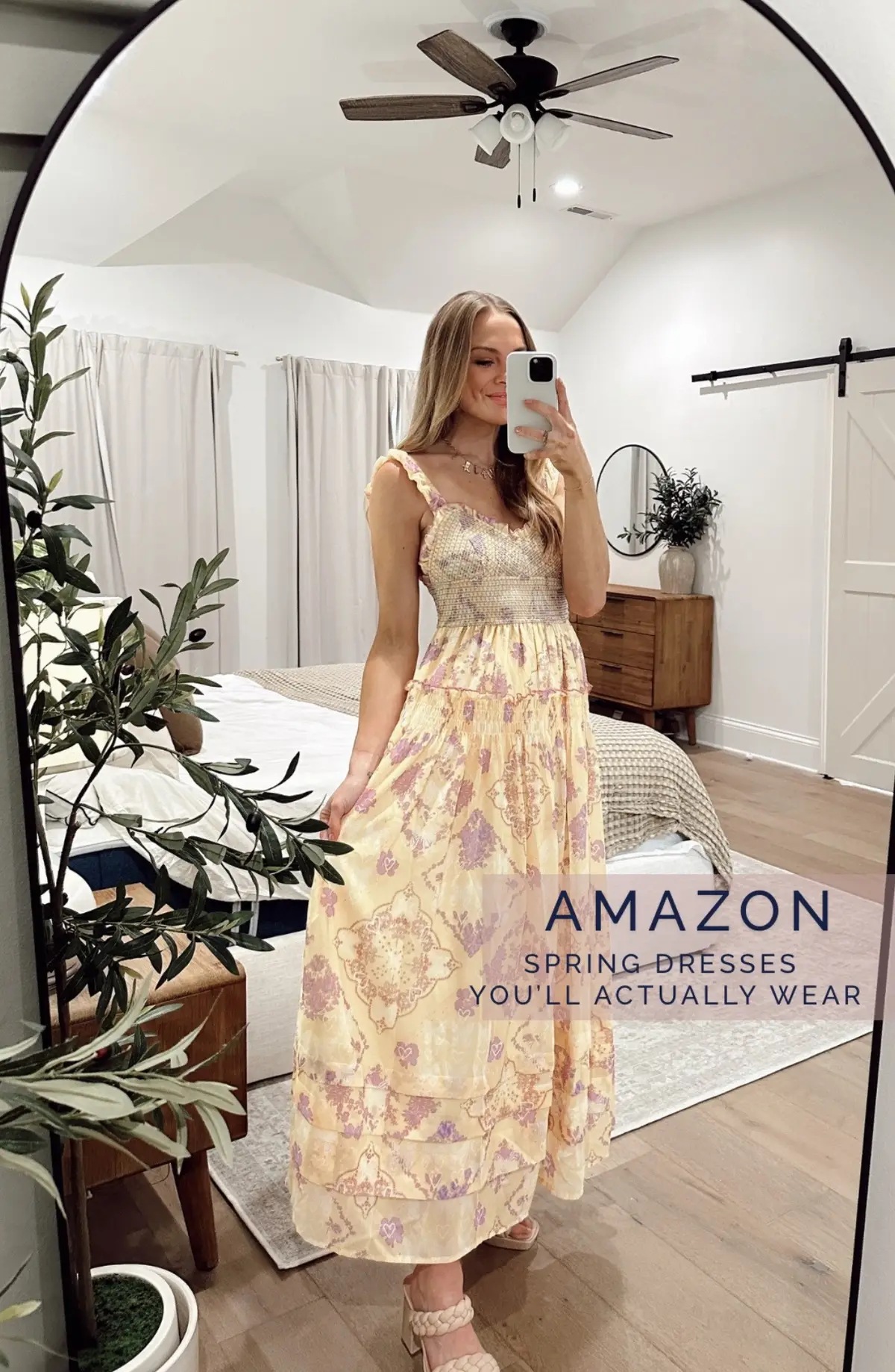 Spring dresses from Amazon you’ll actually wear 🌷 super affordable and perfect for events, weddings, Easter! #amazonfash