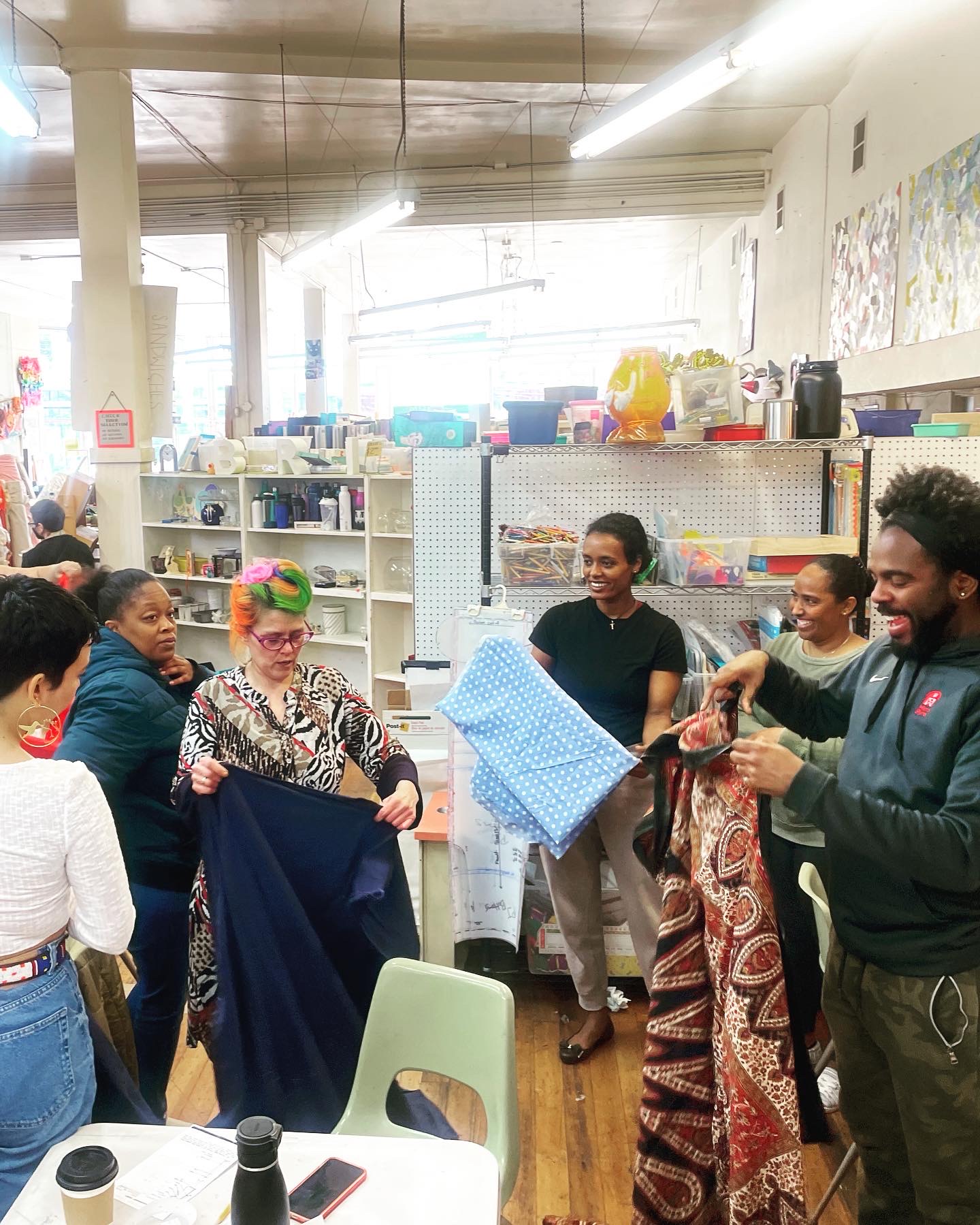 IN THE NEWS: The Oaklandside - Learning to sew at the Depot for Creative Reuse thumbnail