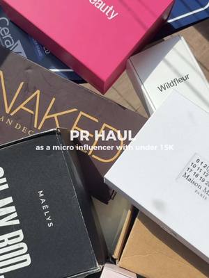 posting pays off besties! So so grateful for amazing brands & communty! 💓 #microinfluencer #prhaul #prunboxing #austinin