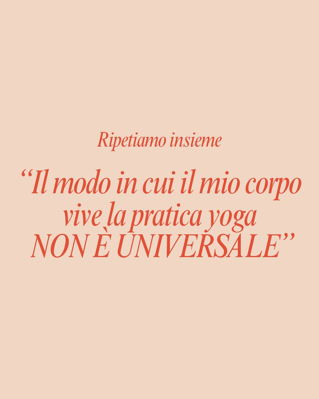 La mia pratica non può essere paradigma per tutte le altre!
E no Mariagiovanna, non funziona il “se ci sono riuscita io