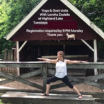 Yoga and Goat visits  thumbnail
