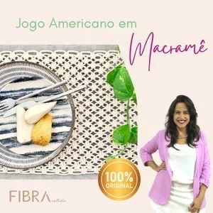 Aula Avulsa - Jogo Americano sem Franjas em Macramê thumbnail