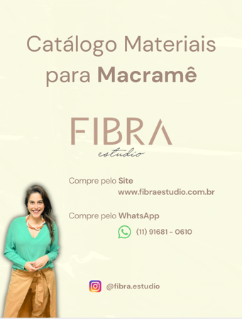 Catálogo Materiais Fibra Estúdio Macramê  thumbnail