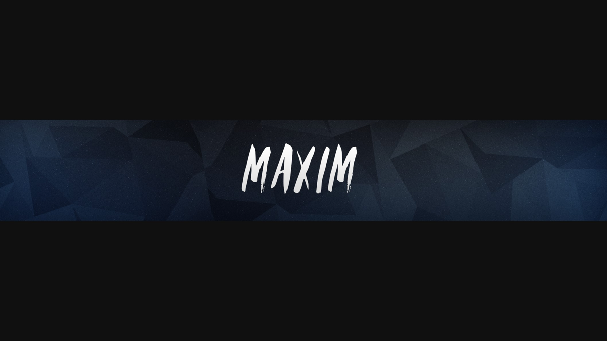 BioSite banner for @maxim