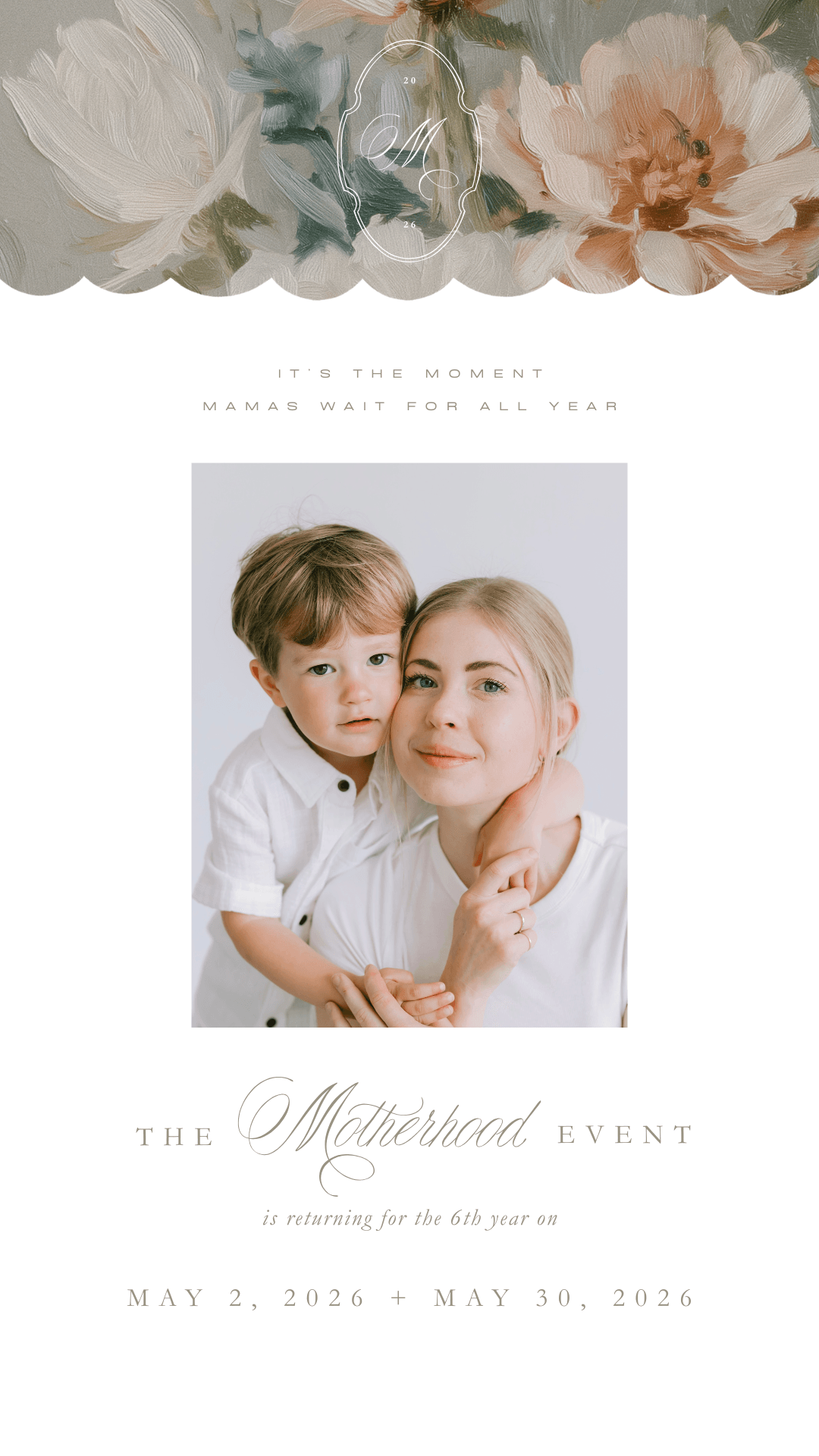 Fine & Fleurie Annual Motherhood Event - May 30, 2026 thumbnail