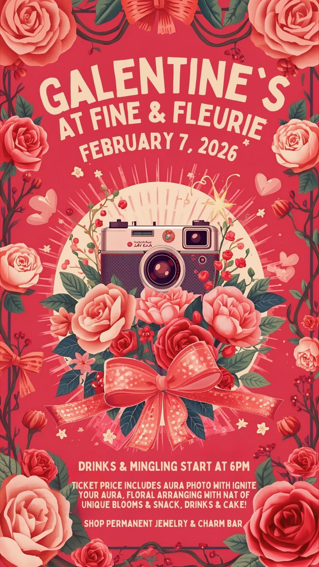 Galentine’s Party Flowers & Aura Photos February 7, 2026  thumbnail