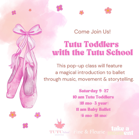 Tutu Toddlers Class with Tutu School September 27, 2025 for Babies 18 Months to 3 Years thumbnail