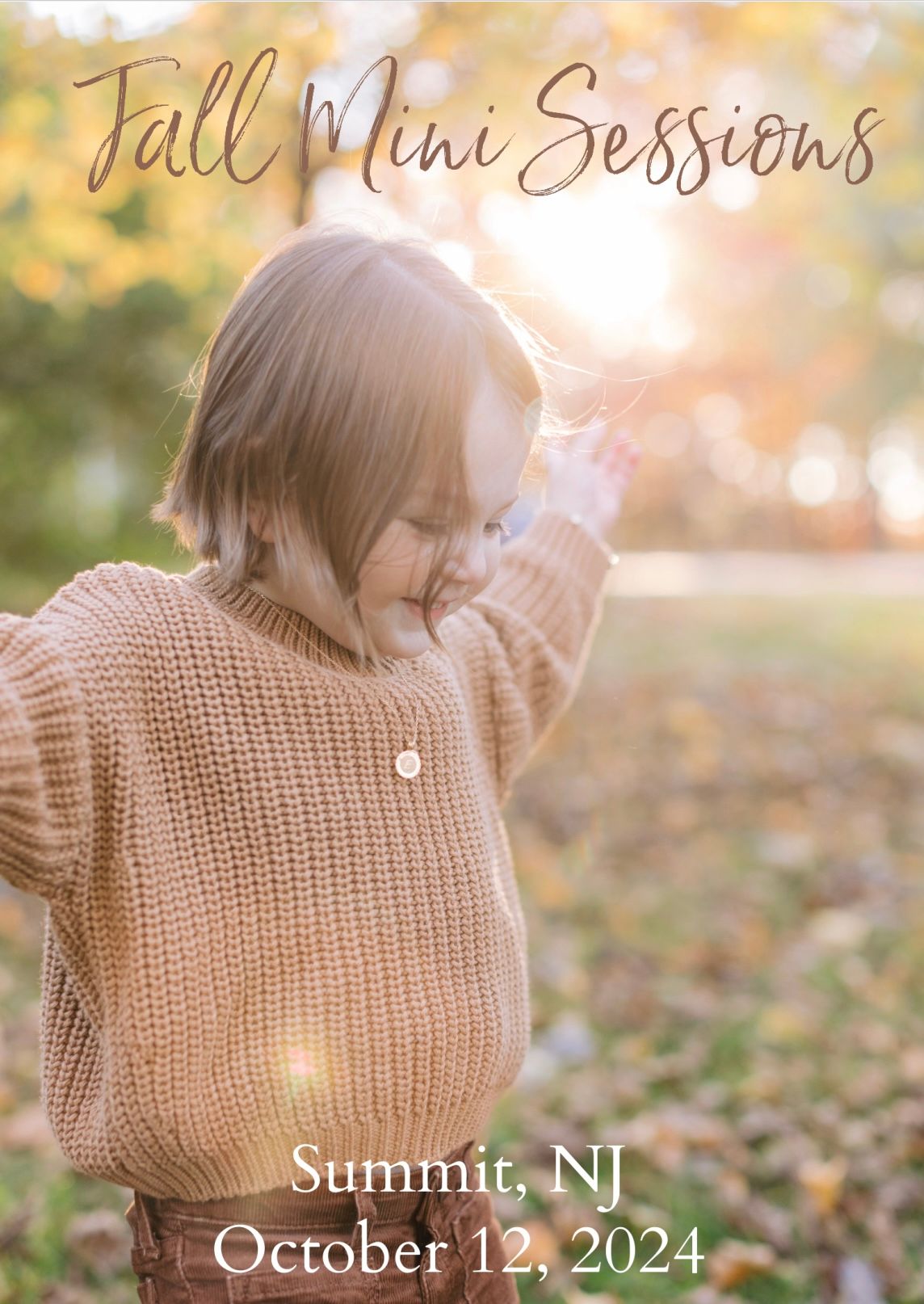 (Waitlist) Summit Outdoor Fall Mini Sessions October 12, 2024 thumbnail