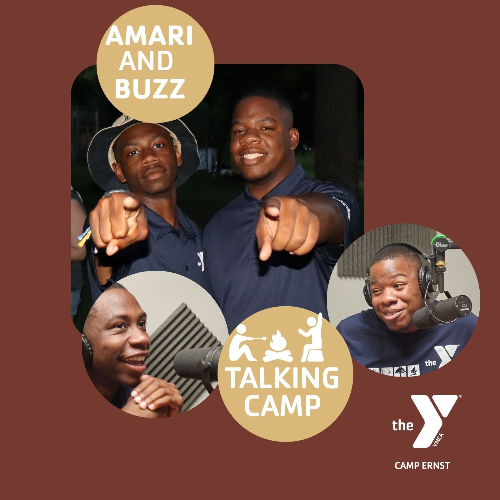 Amari and Buzz: Talking Camp (podcast on Spotify) thumbnail