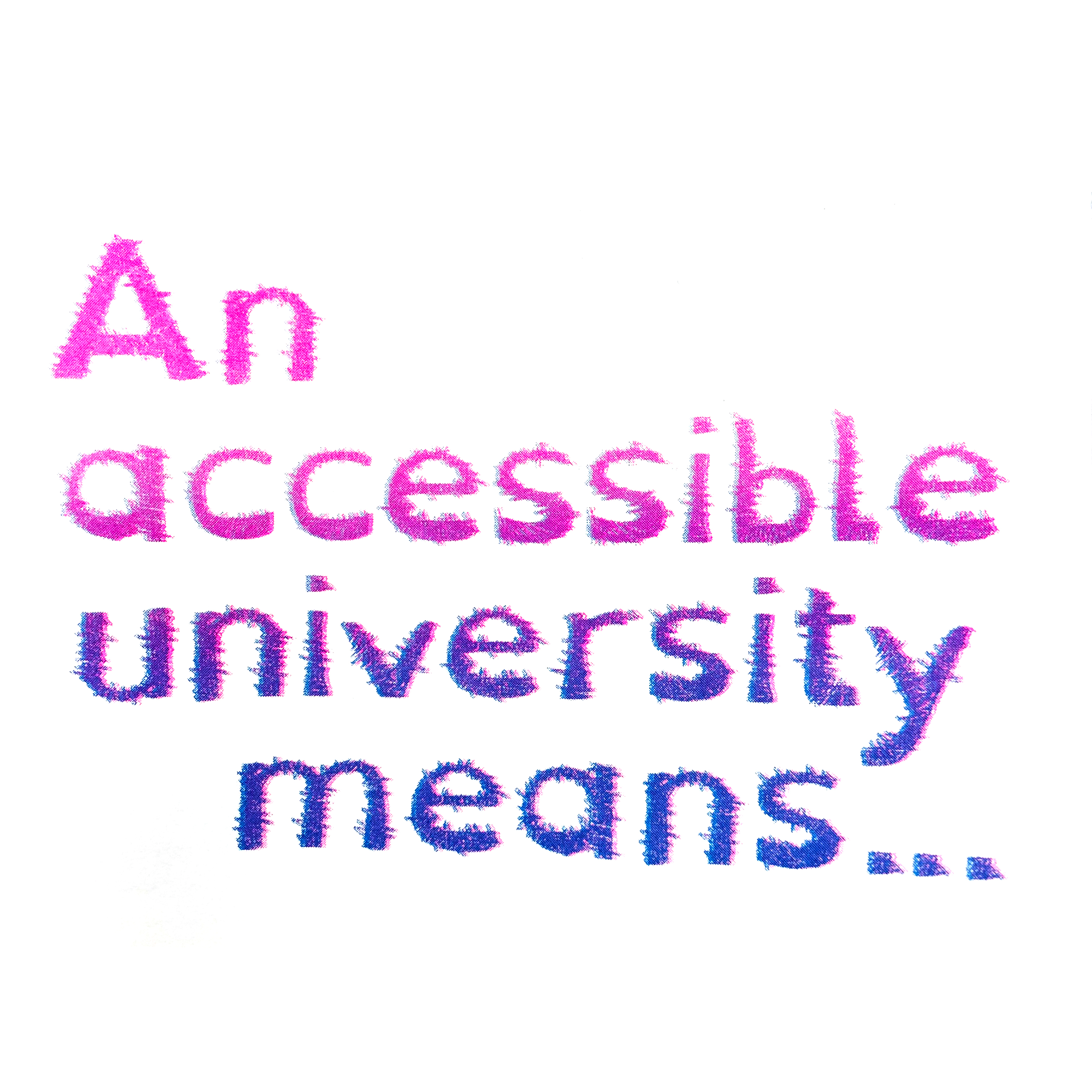 'An accessible university means...' Booklet Launch & Screening Event thumbnail