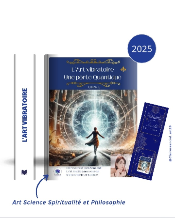 Livre " l'Art vibratoire, Une porte Quantique " 2025 - Une porte des étoiles ! thumbnail