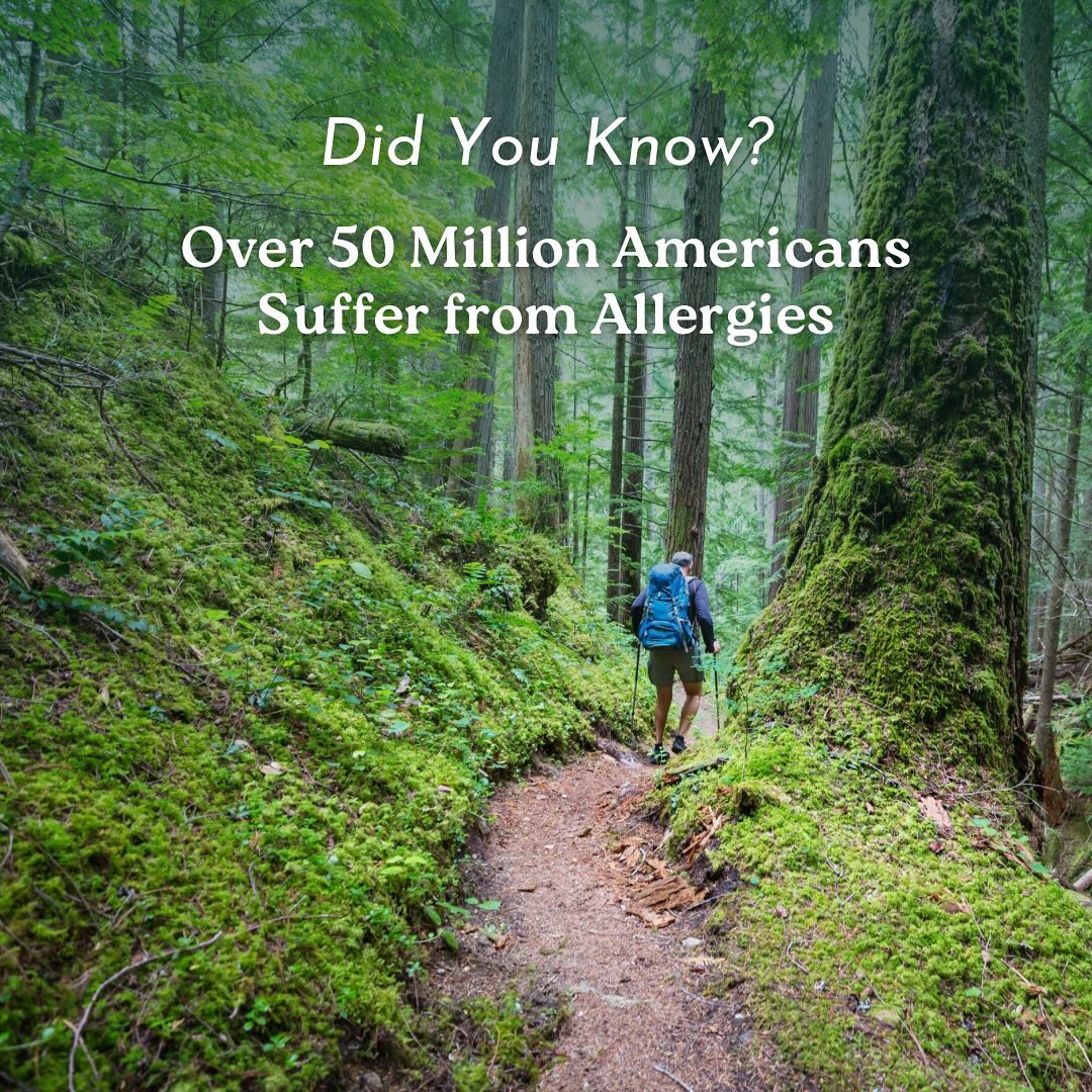 Did you know over 50 million Americans suffer from allergies each year, ranking them as the sixth leading cause of chron