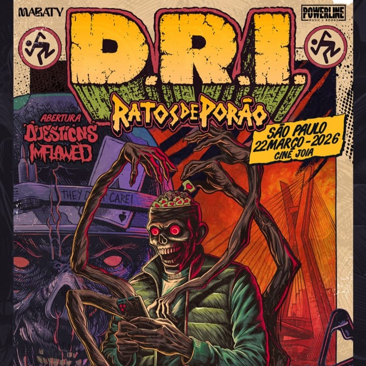 D.R.I. e RATOS DE PORÃO / SP / 22 MARÇO 26 thumbnail