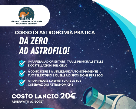 Corso "DA ZERO AD ASTROFILO" 2026 thumbnail