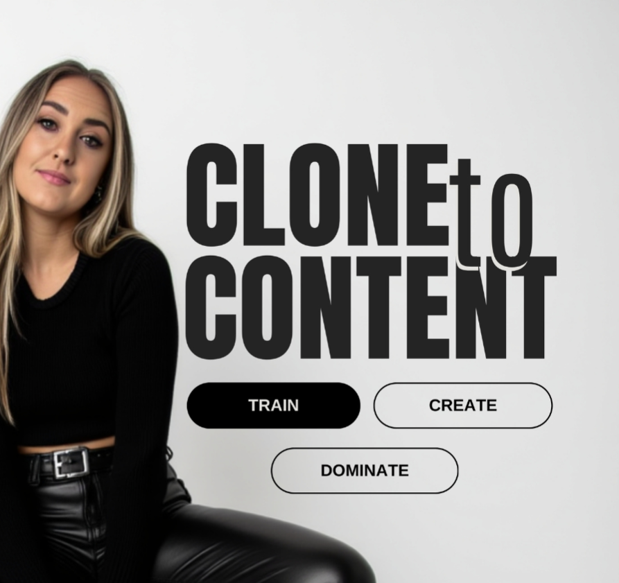 CLONE TO CONTENT | Create AI-Generated Visuals, Reels & Digital Content with One Image thumbnail