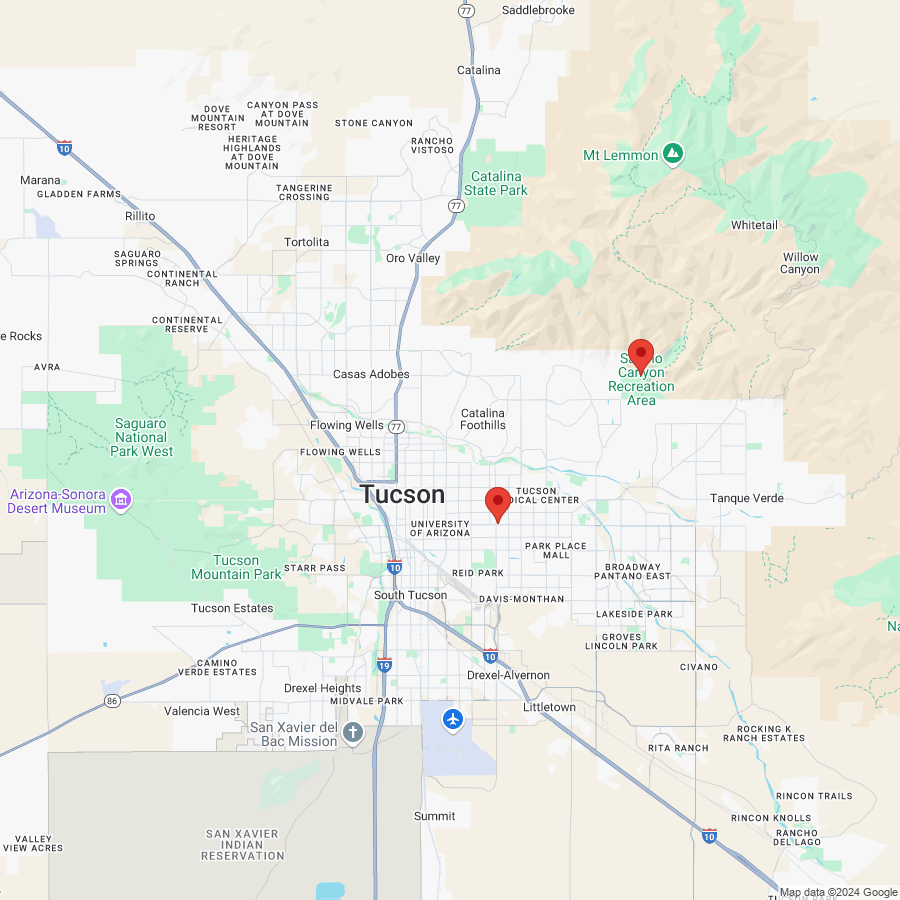Sabino Canyon Recreation Area to SolTerra Home thumbnail