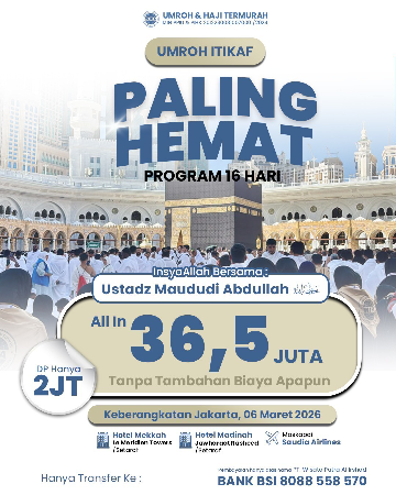 UMRAH I'TIKAF RAMADHAN 2026 thumbnail